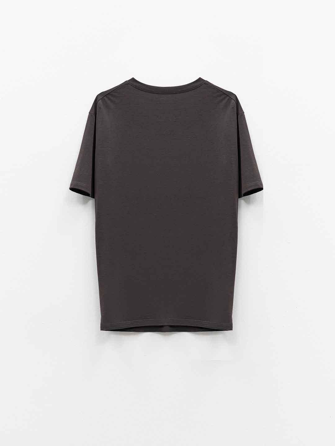Eleh t-shirt antracite con nodo