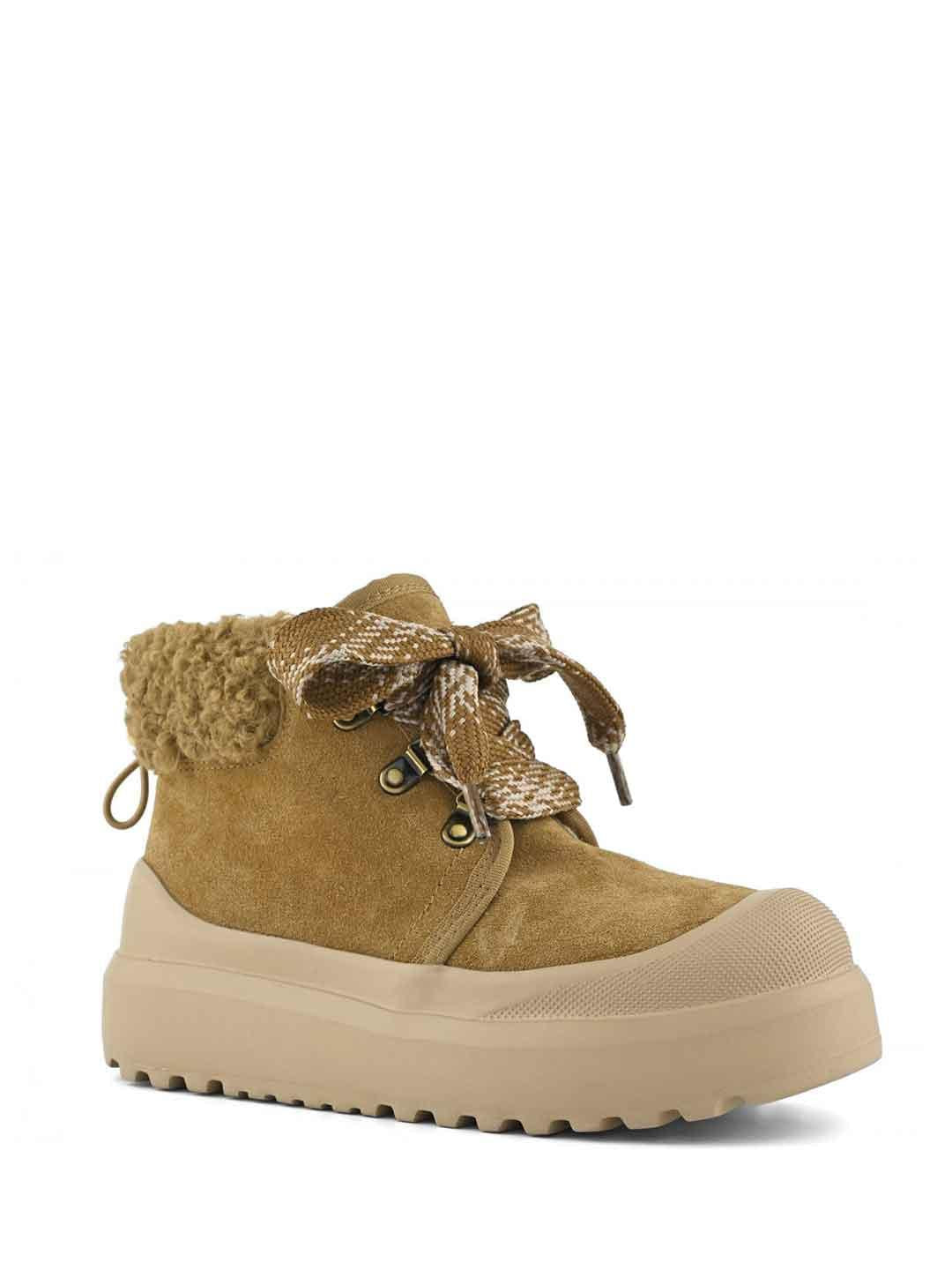 Colors Of California sneakers marrone tab in teddy