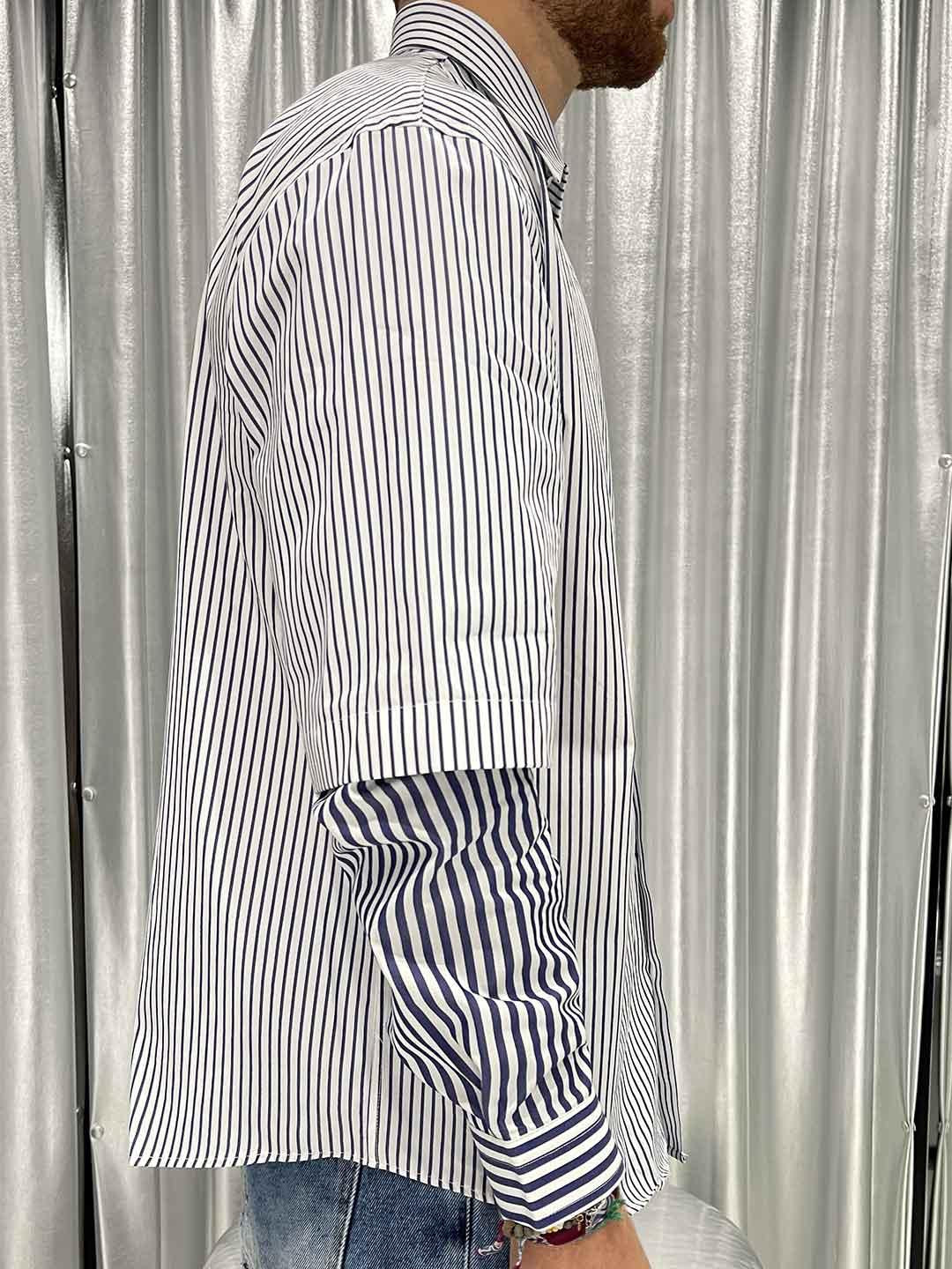All Or Nothing camicia blu a righe