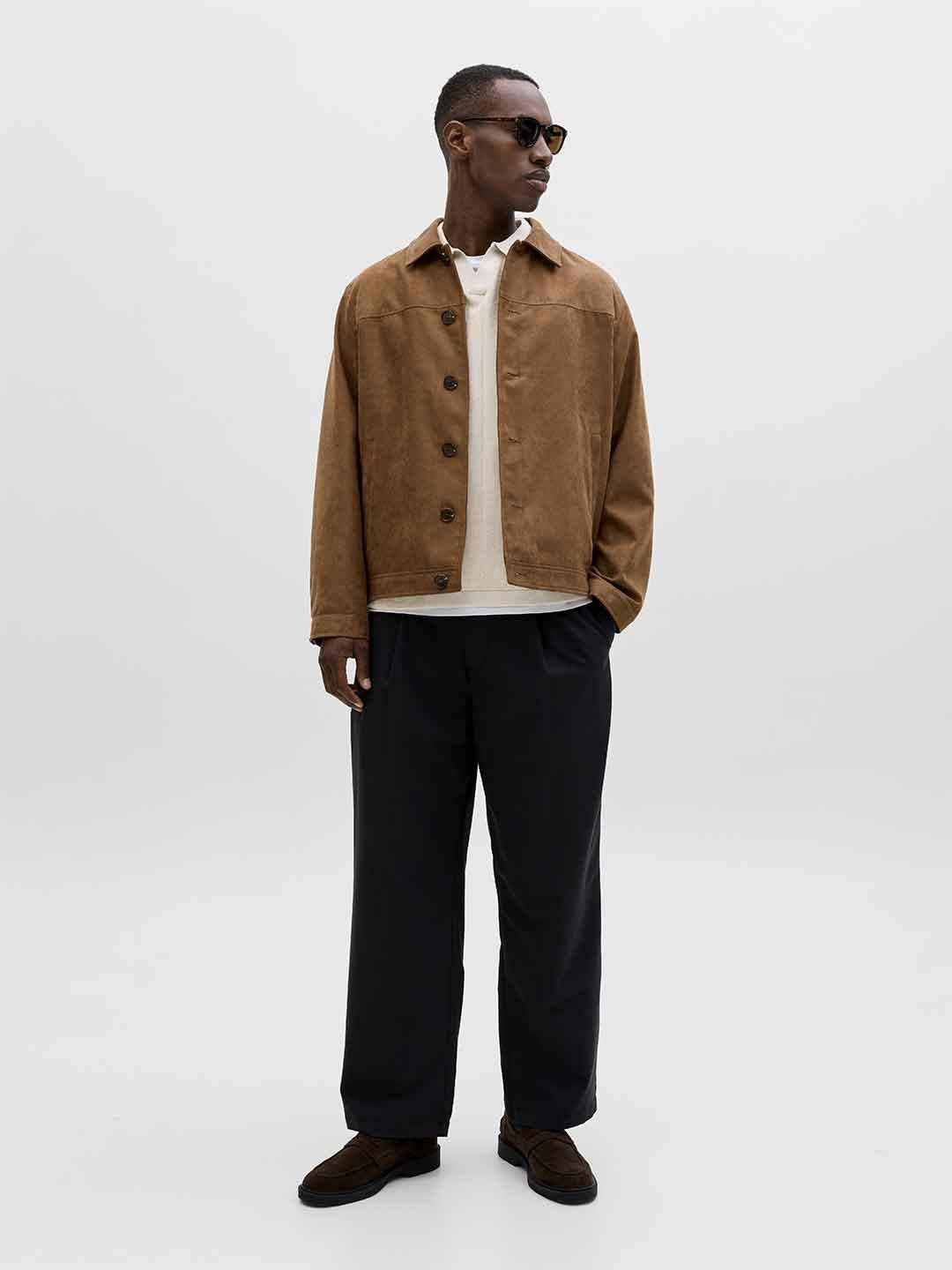 Jack & Jones polo beige in maglia