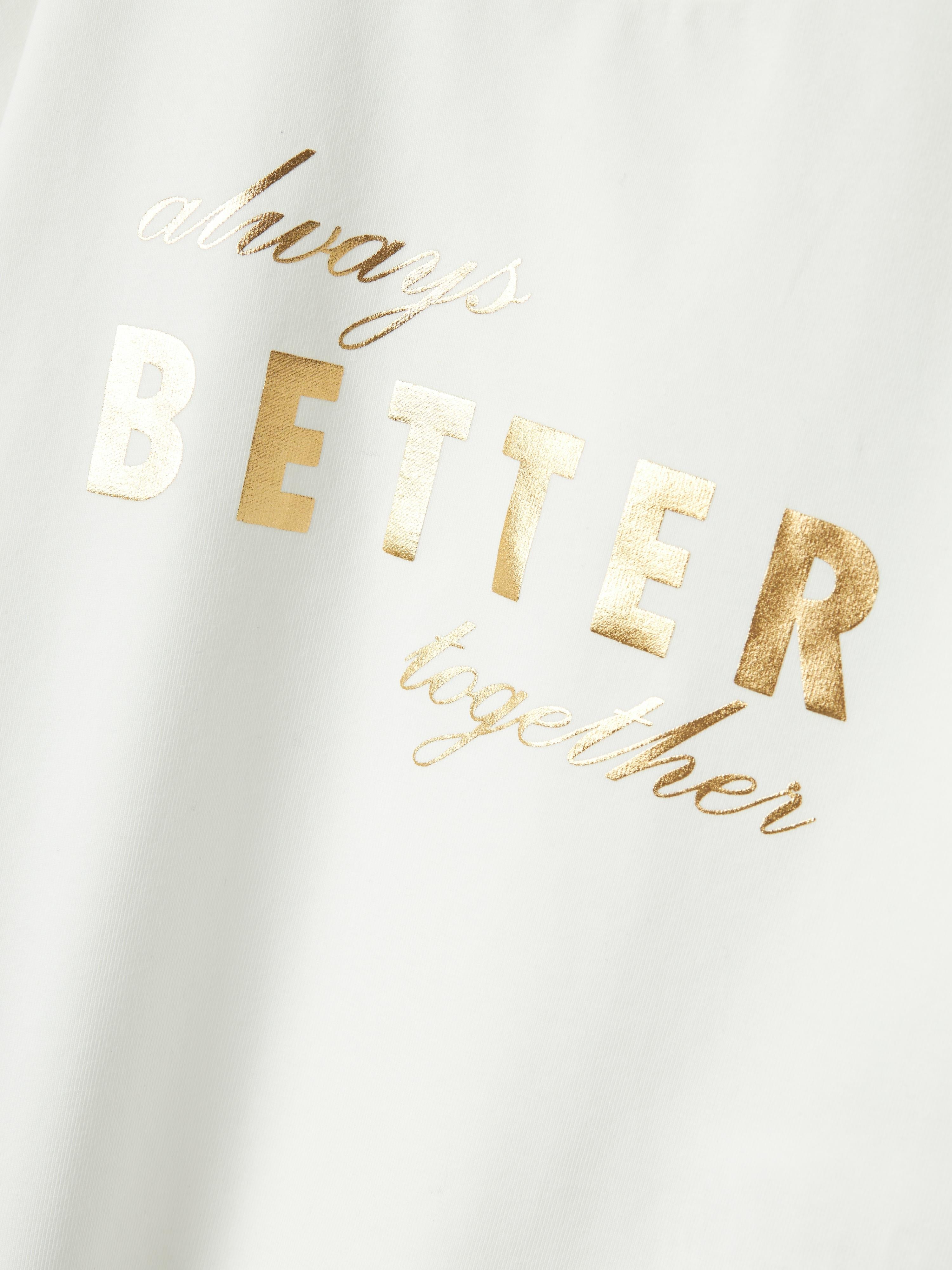 Name It t-shirt kids bianco Always Better