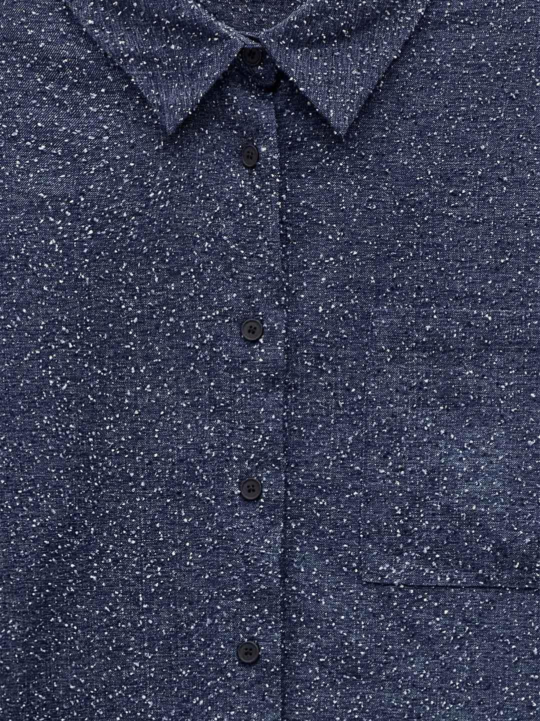 Eleh camicia blu in jeans
