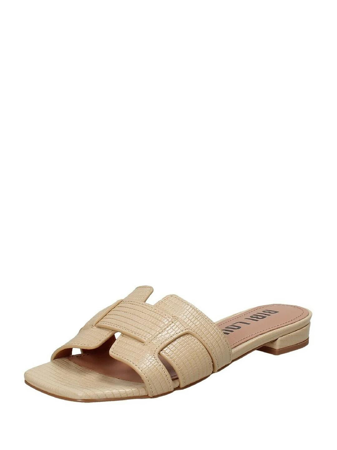 Bibi Lou Agrifogliola sandali beige martellata