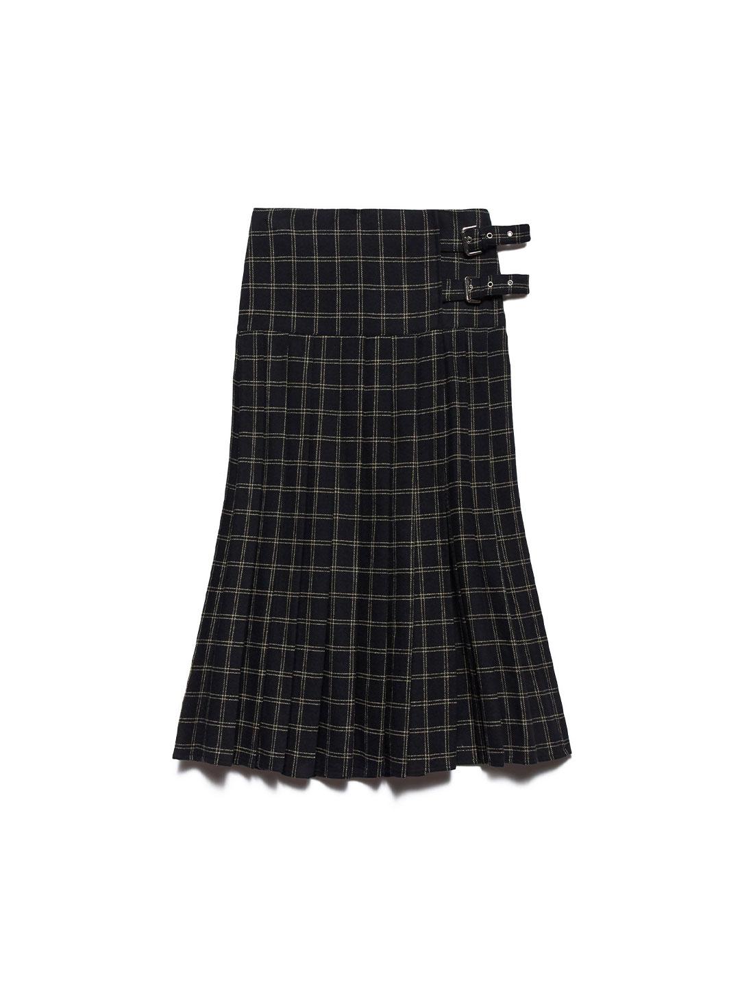 Aniye By Long Skirt GWEN gonna nero a quadri