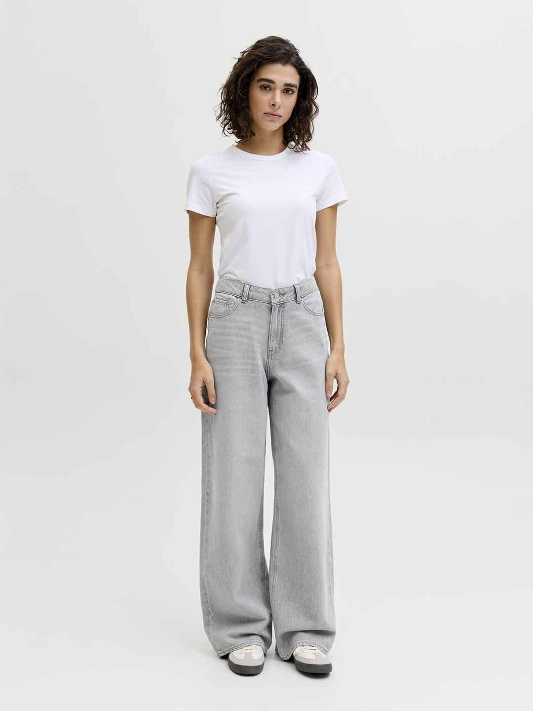 JJXX Tokyo jeans grigio wide fit