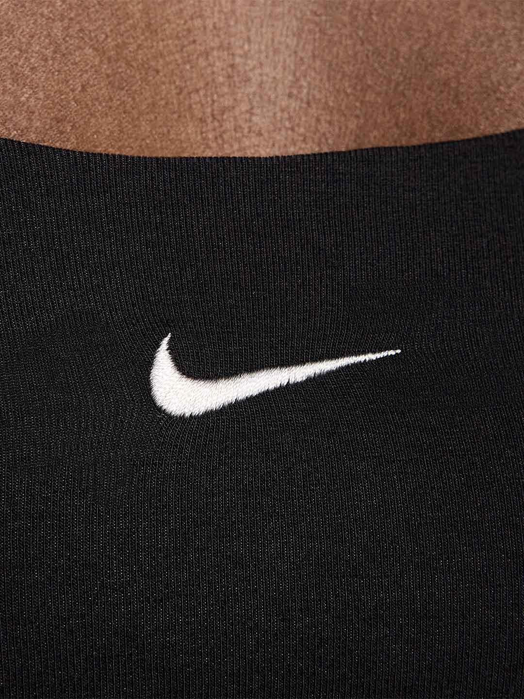 Nike Chill Knit canotta nero crop