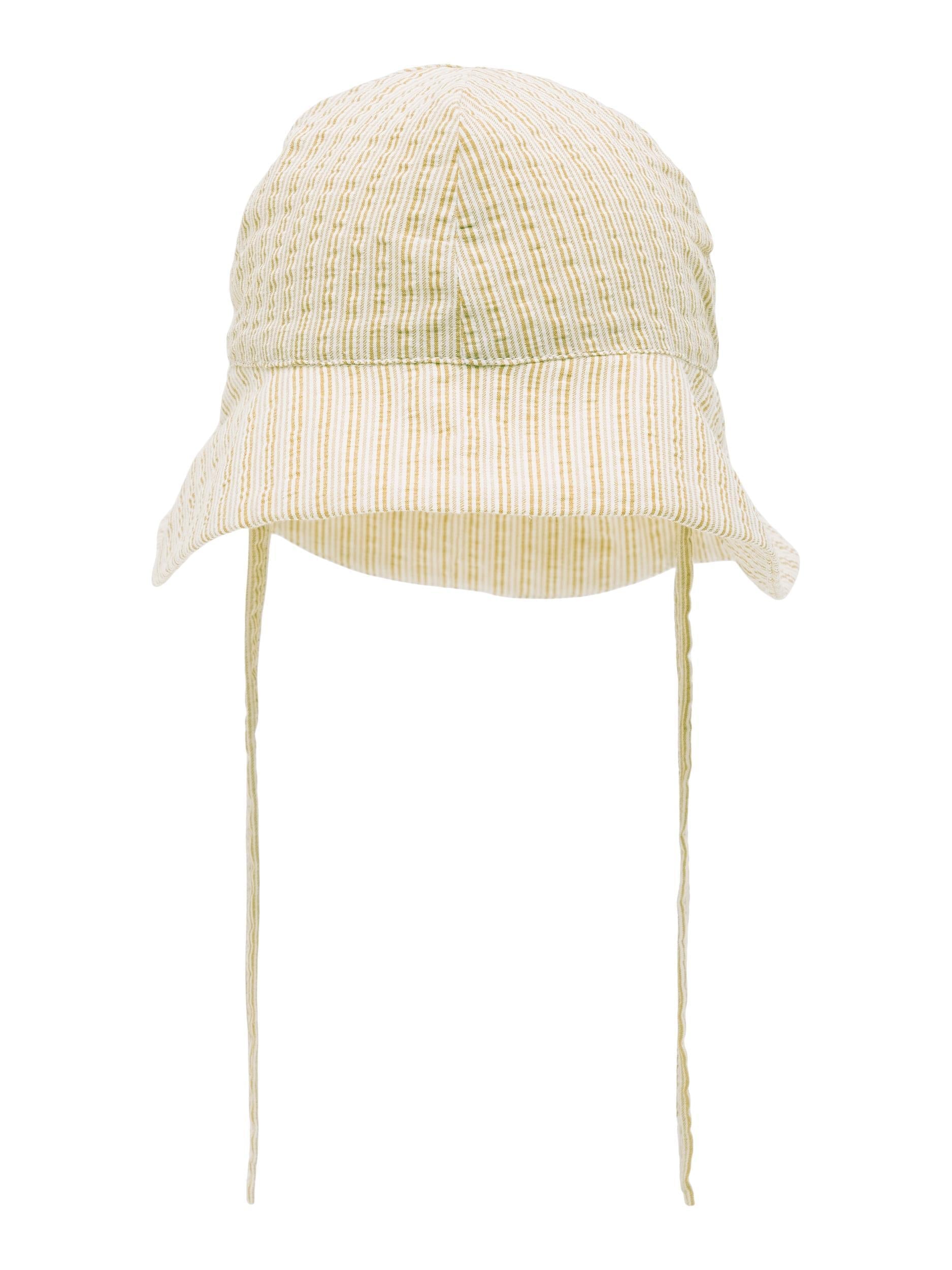 Name It Cappello da sole giallo a righe neonati