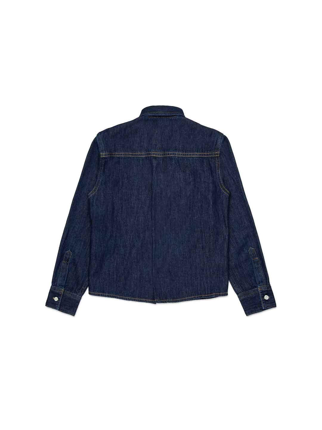 Dsquared 2 camicia kids blu in jeans