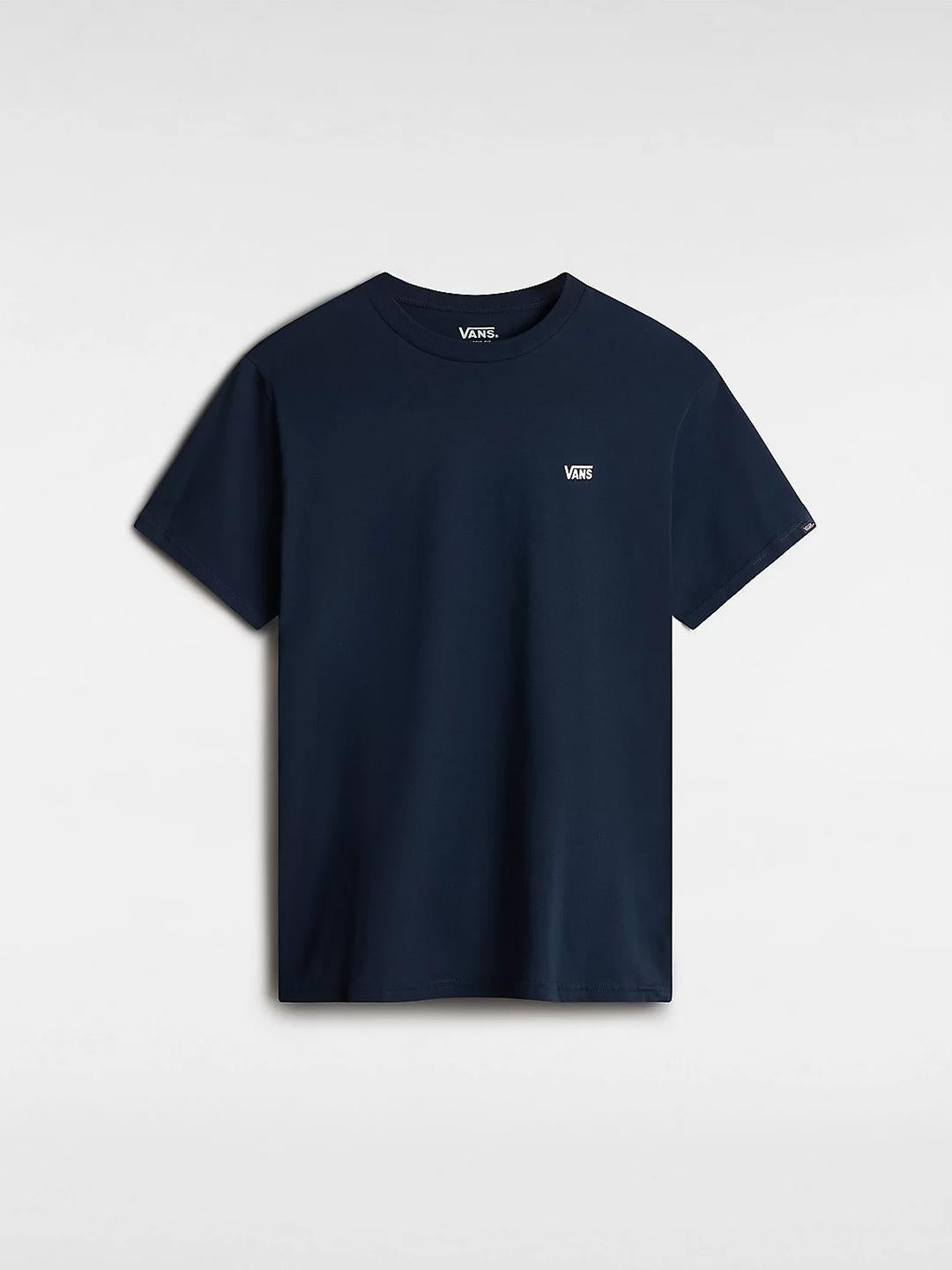 Vans Left Chest t-shirt blu con logo bianco