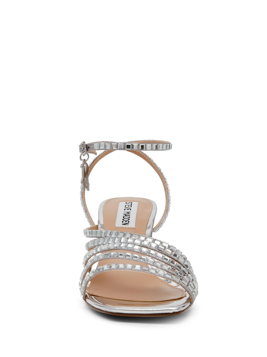 Steve Madden Alarah sandali argento con strass