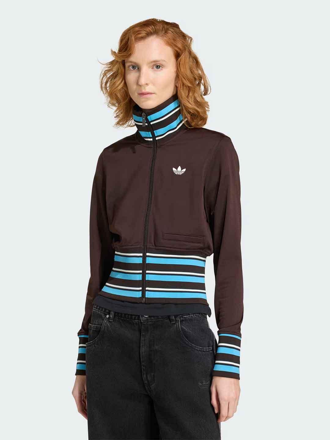 Adidas Vintage TT felpa marrone