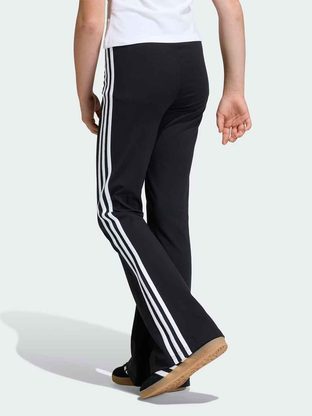 Adidas Flared leggings kids nero a zampa
