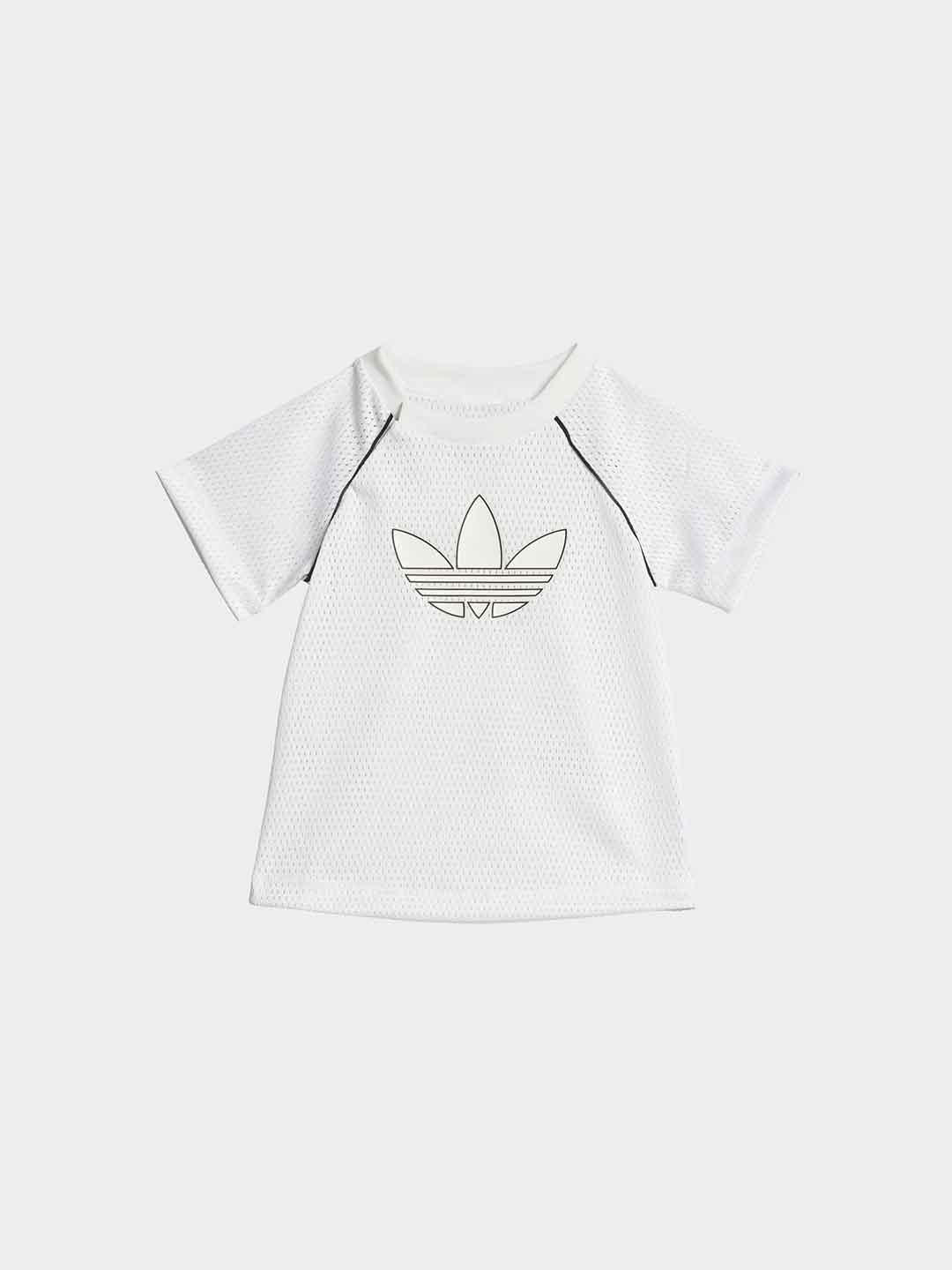 Adidas coordinato kids bianco e nero
