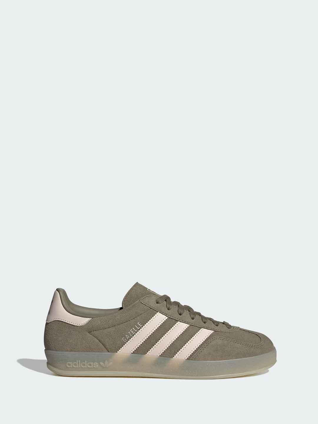 Adidas Gazelle Indoor sneakers verde e rosa