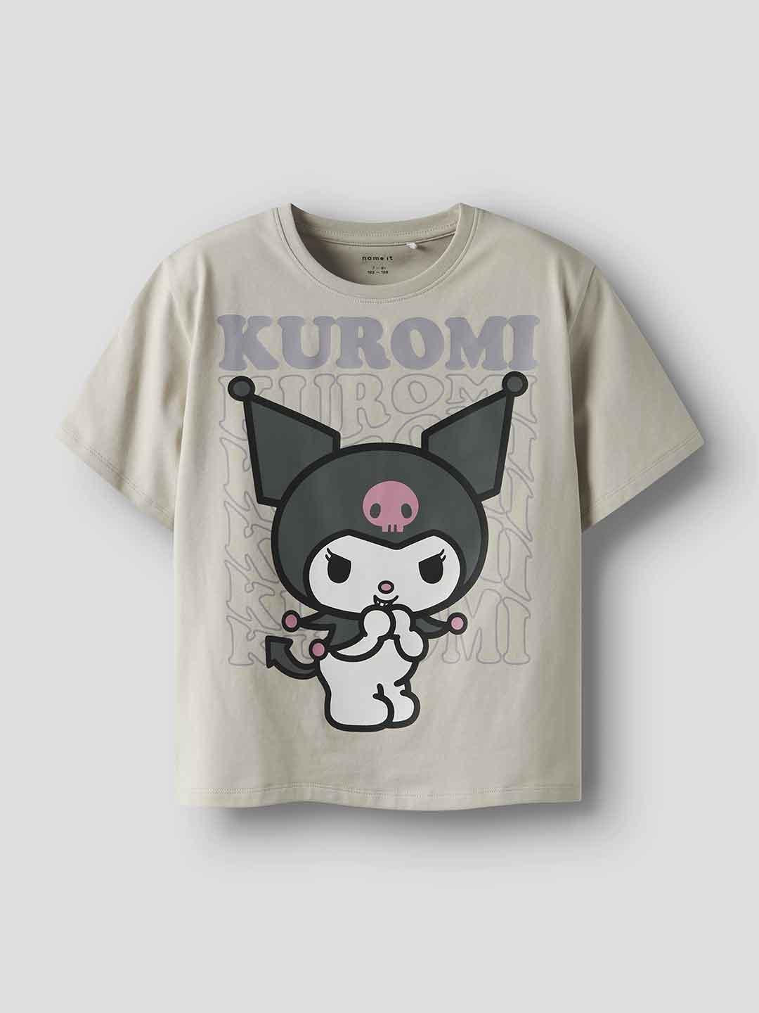 Name It t-shirt kids beige Kuromi