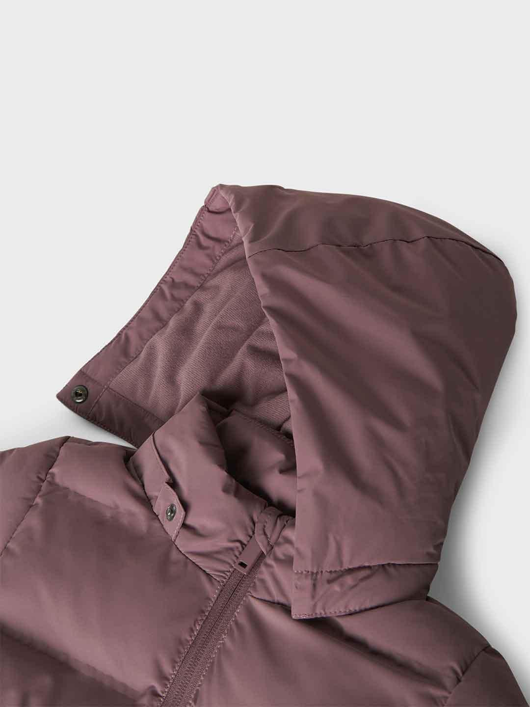 Name It giubbino kids rosa con cappuccio