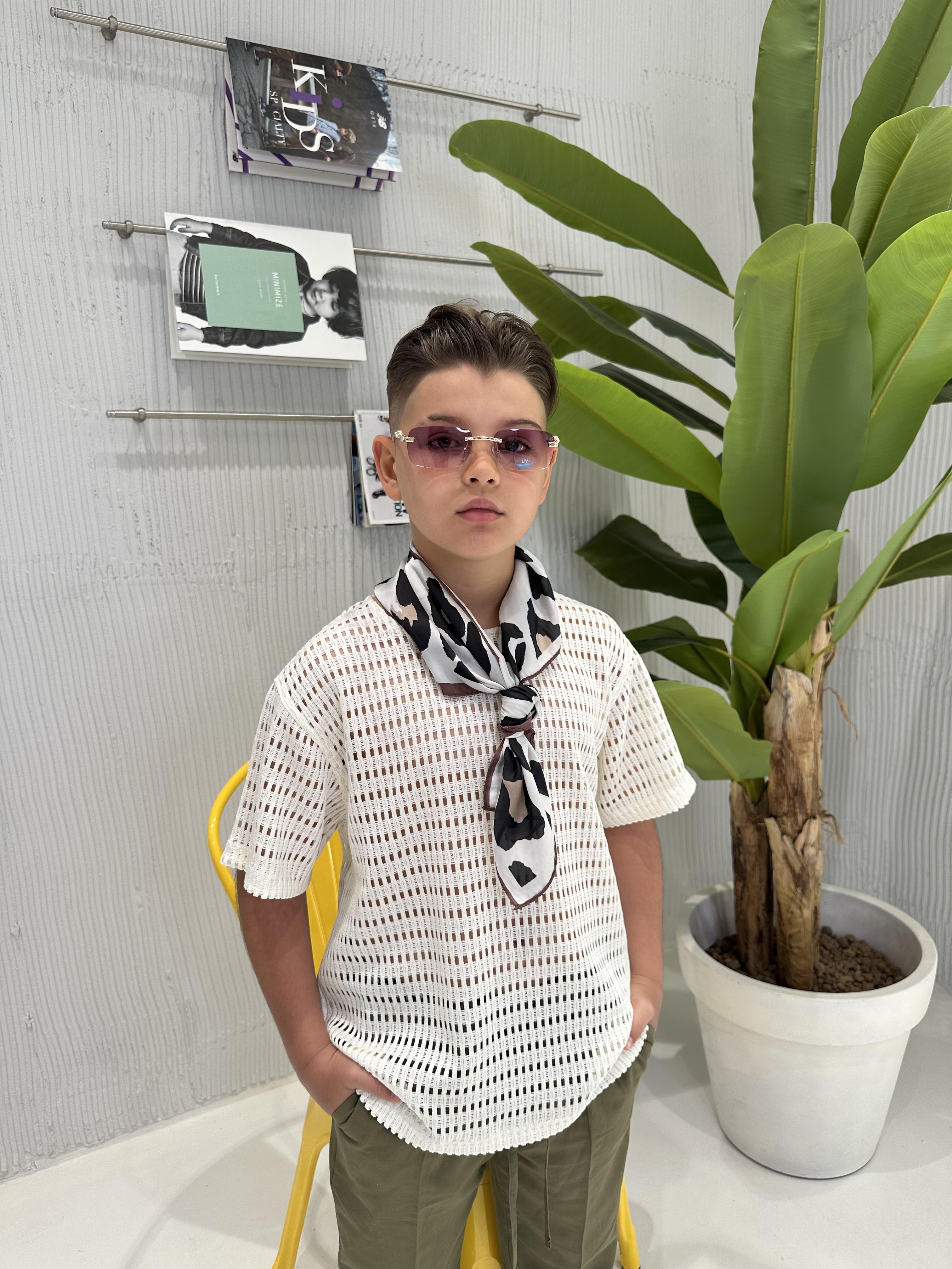I'm Brian pantaloni kids verde