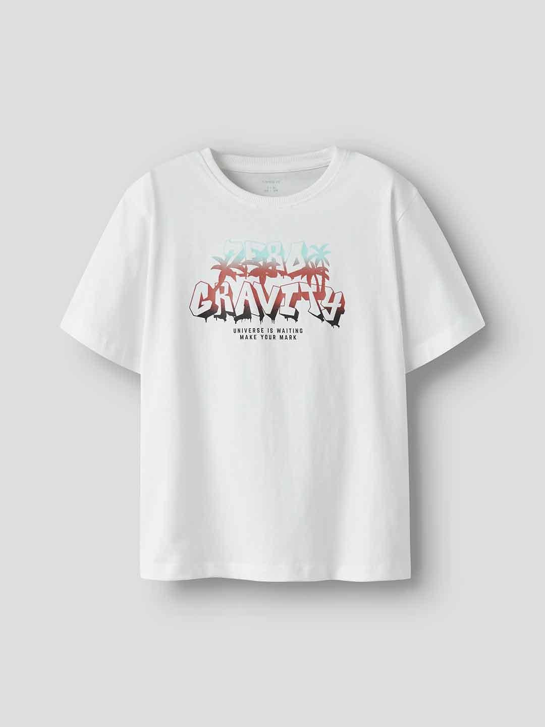 Name It t-shirt kids bianco Gravity