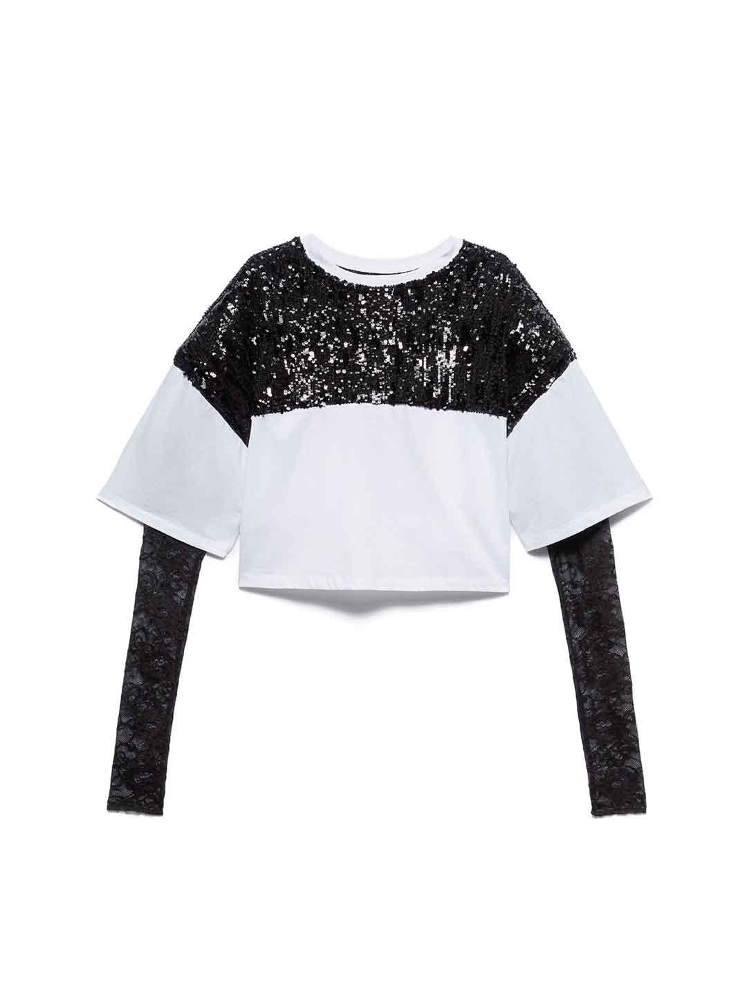 Aniye By Rugby Lace t-shirt bianco