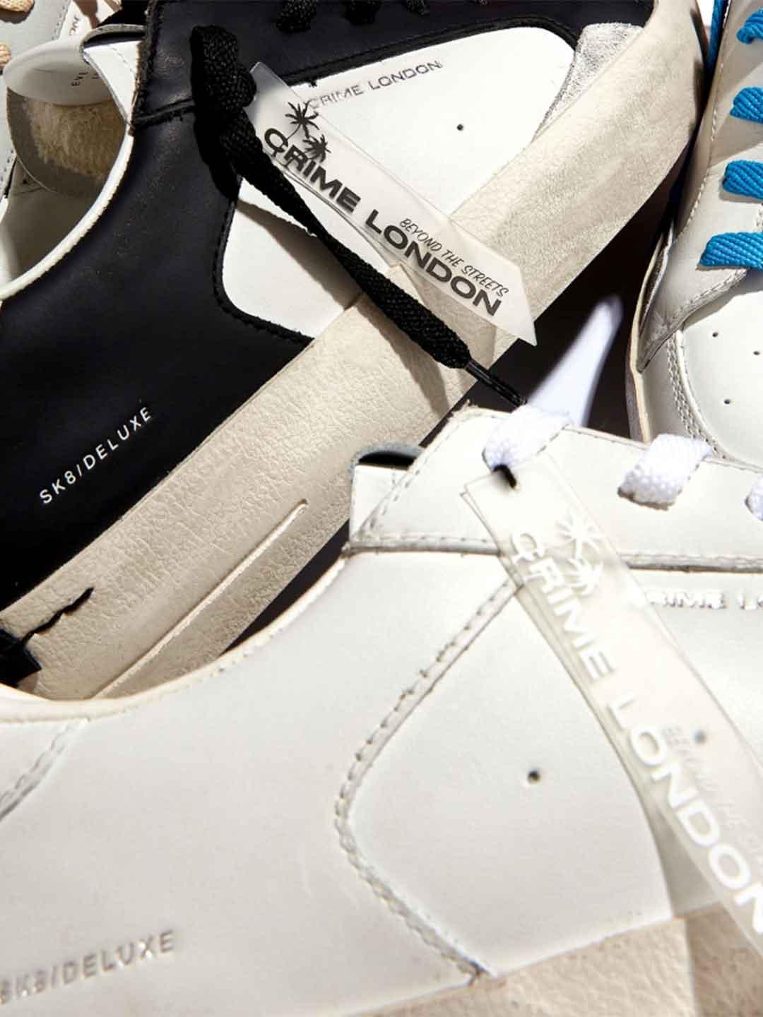 Crime Sk8 Deluxe sneakers bianco