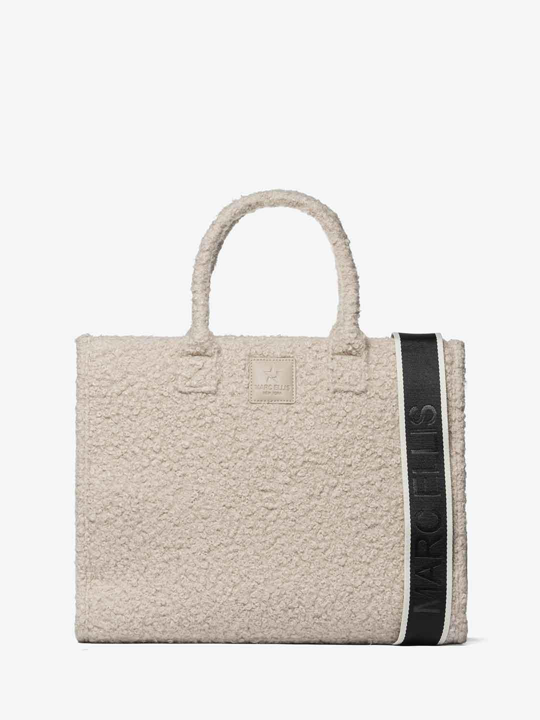 Marc Ellis Buby Curl L beige nero teddy