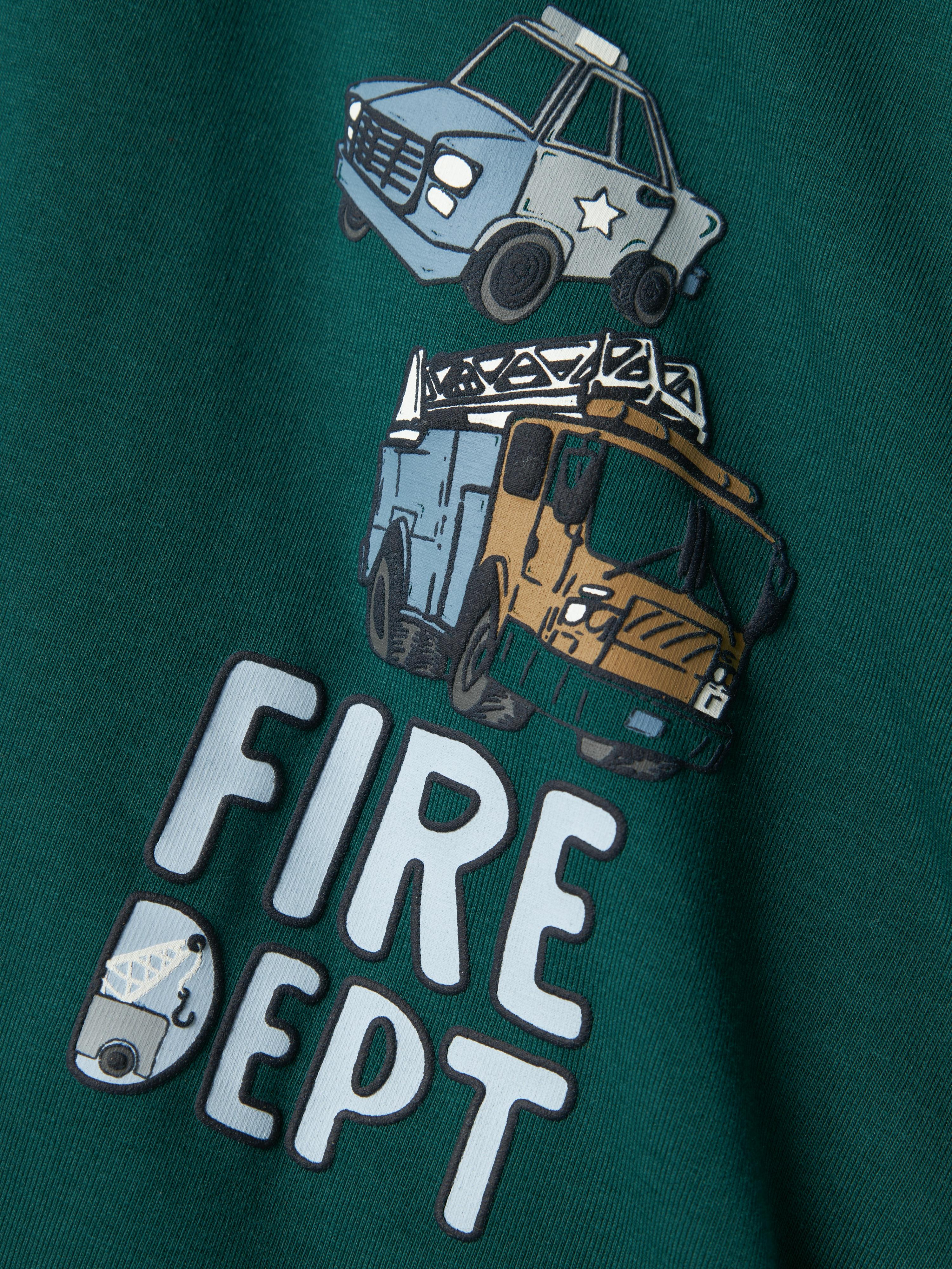 Name It t-shirt kids verde con stampa