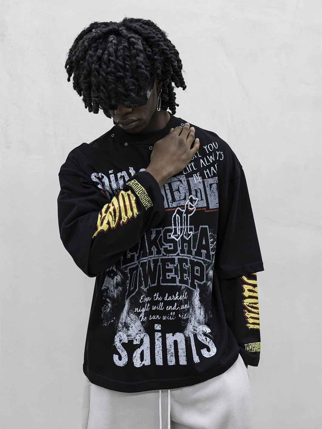 Present Day t-shirt nero