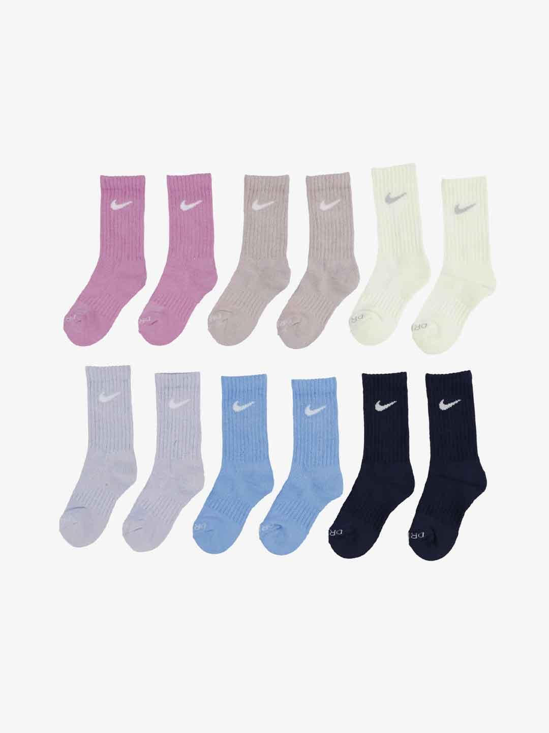 Nike calzini kids lilla set da 6 paia