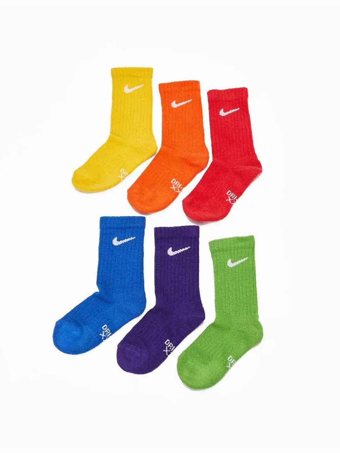 Nike calzini kids multicolor set da 6 paia