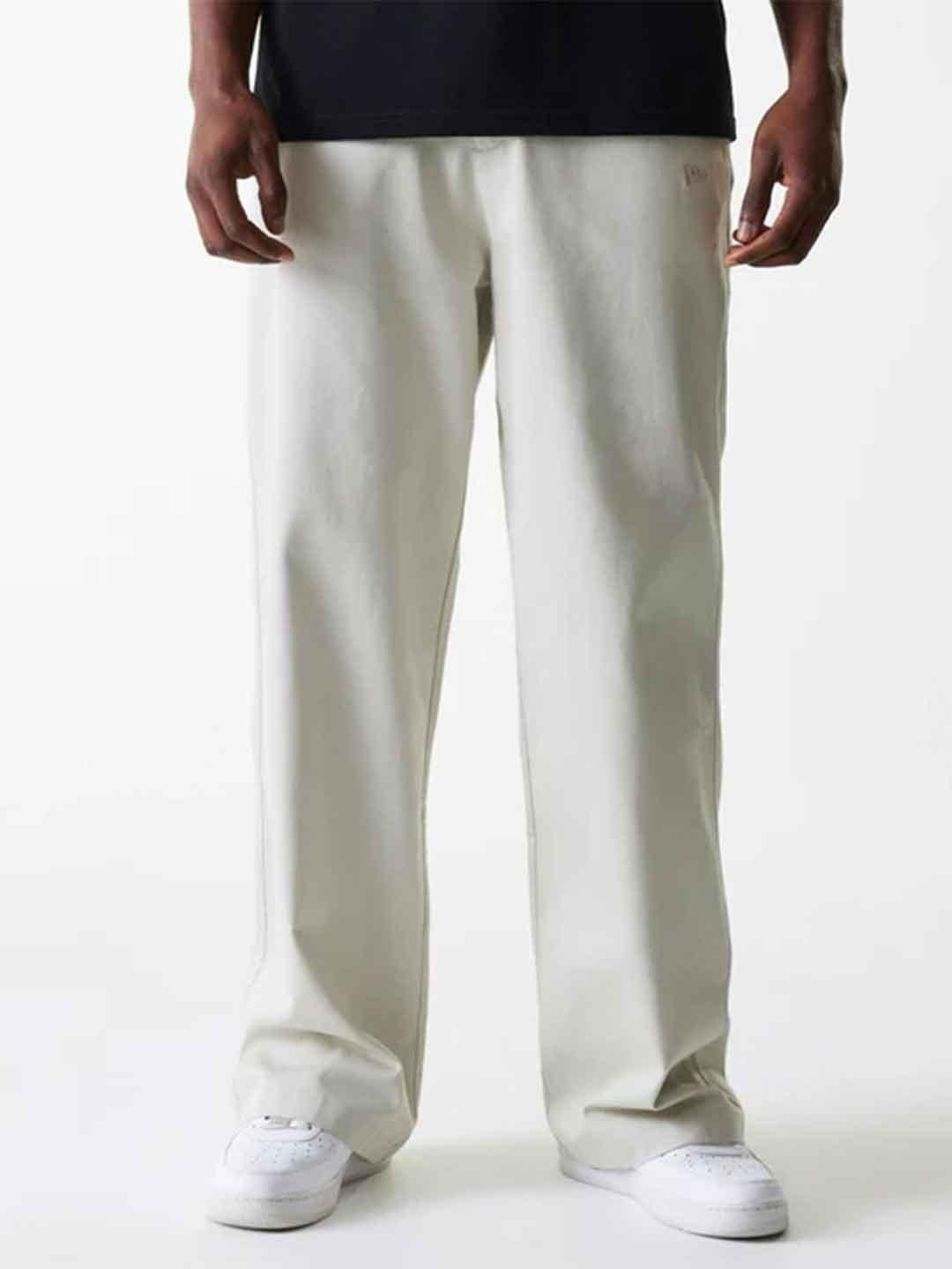 New Era pantalone beige NY