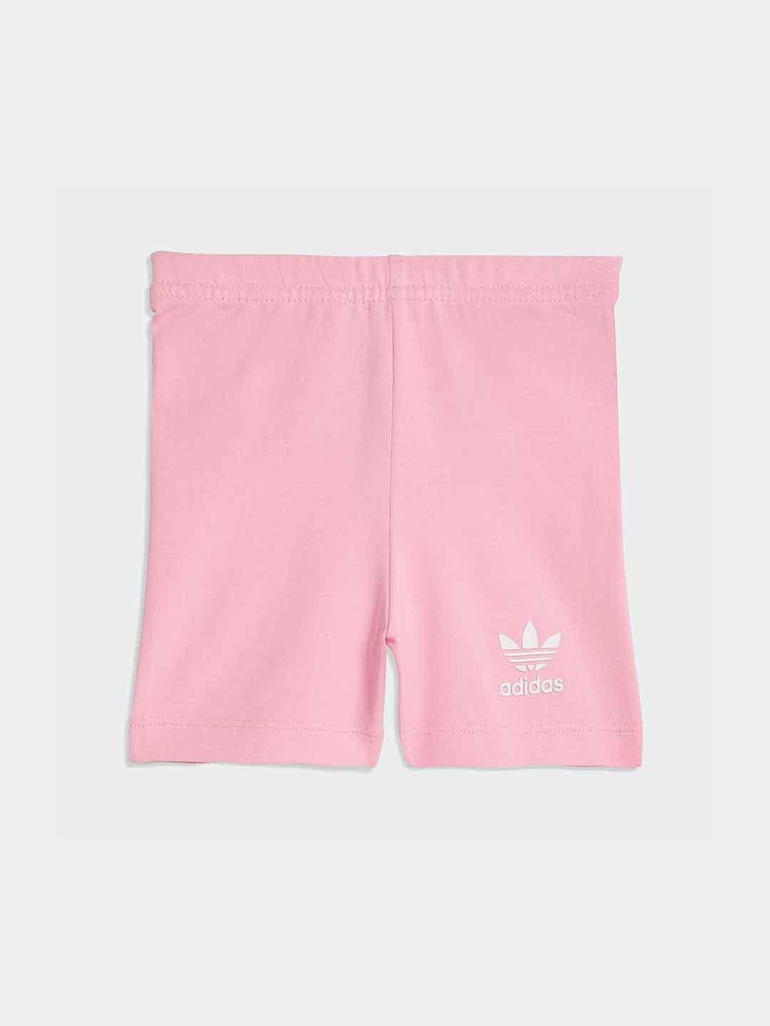 Adidas coordinato kids bianco e rosa