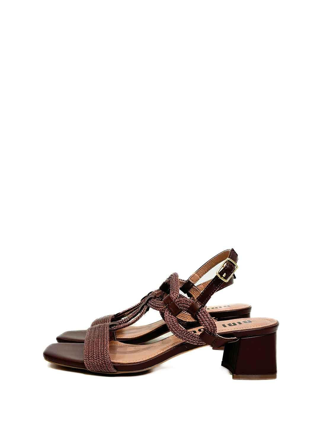 Bibi Lou Yara sandali marrone in corda<BR/>
