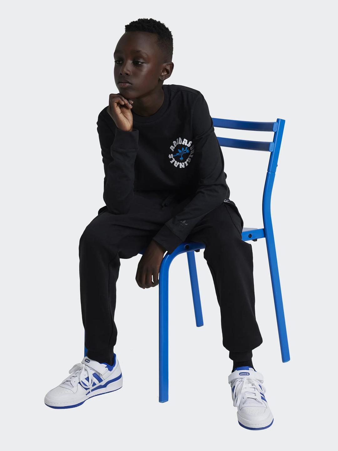 Adidas pantaloni kids nero cargo