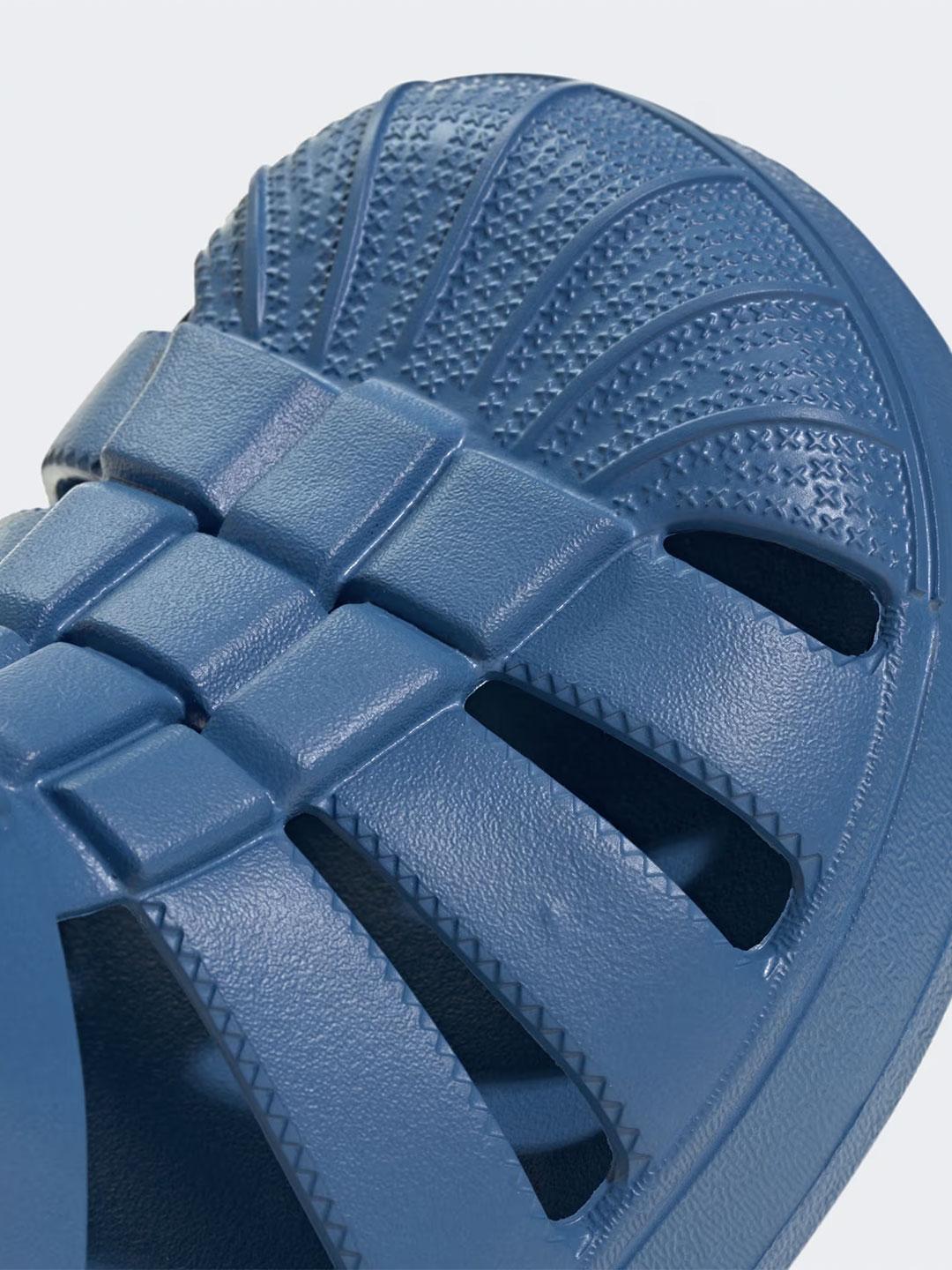 Adidas Superstar sandalo kids blu