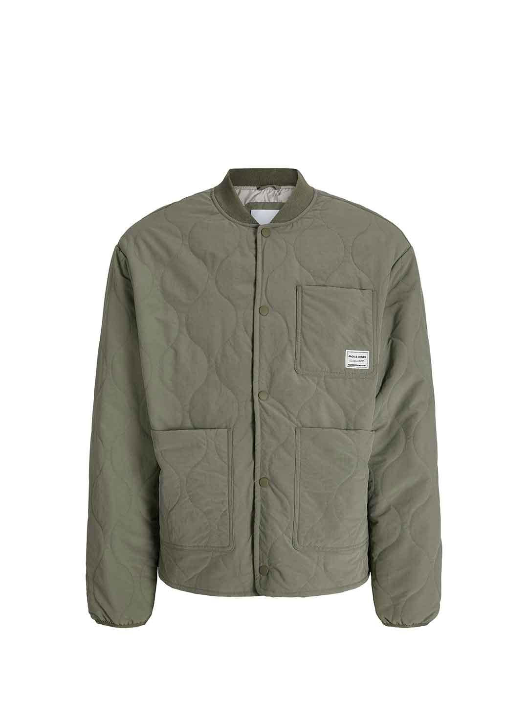 Jack & Jones giubbino verde con tasche