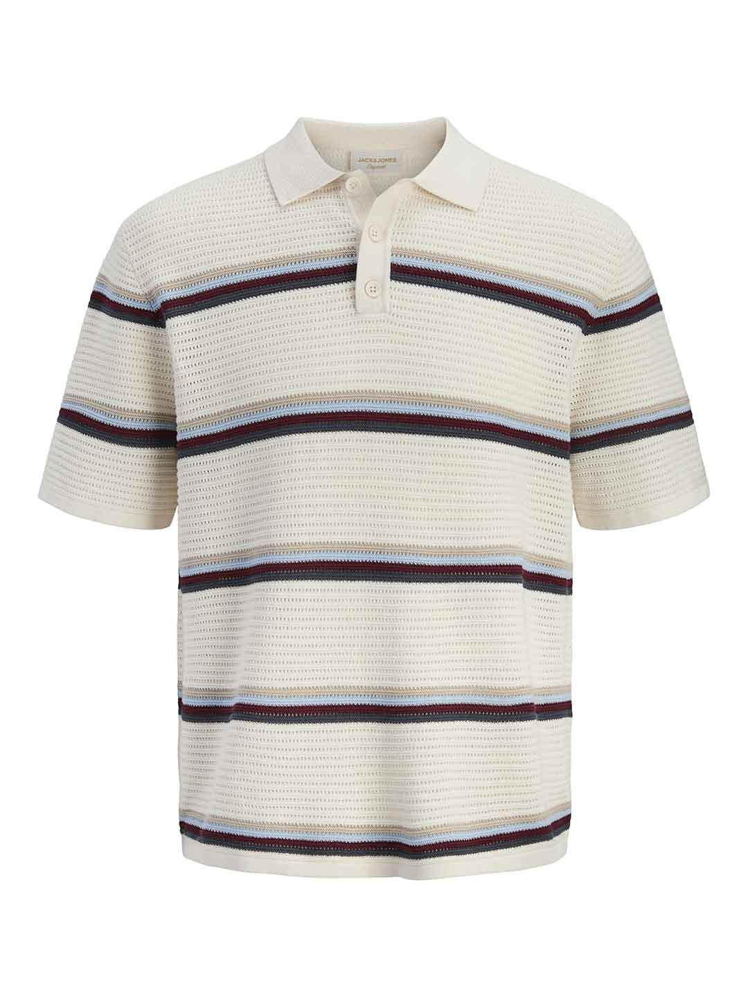 Jack & Jones polo panna a righe