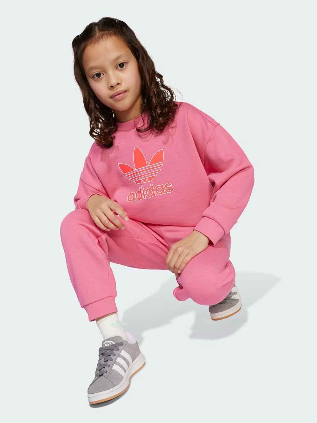 Adidas coordinato kids rosa