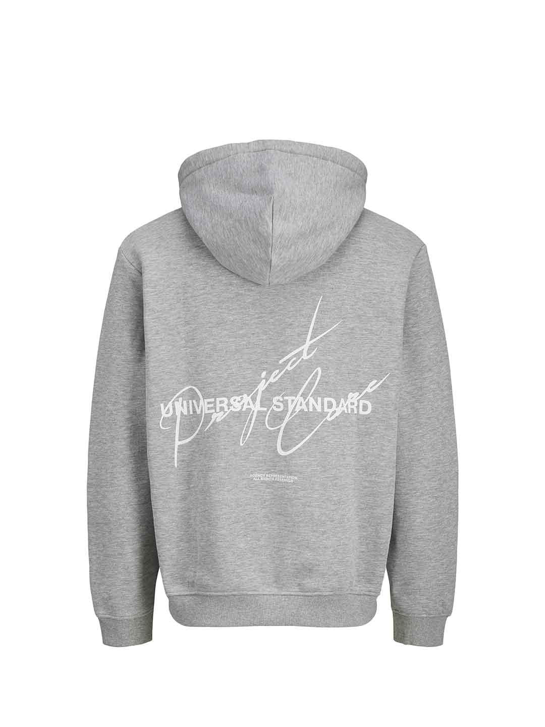 Jack & Jones felpe grigio con cappuccio
