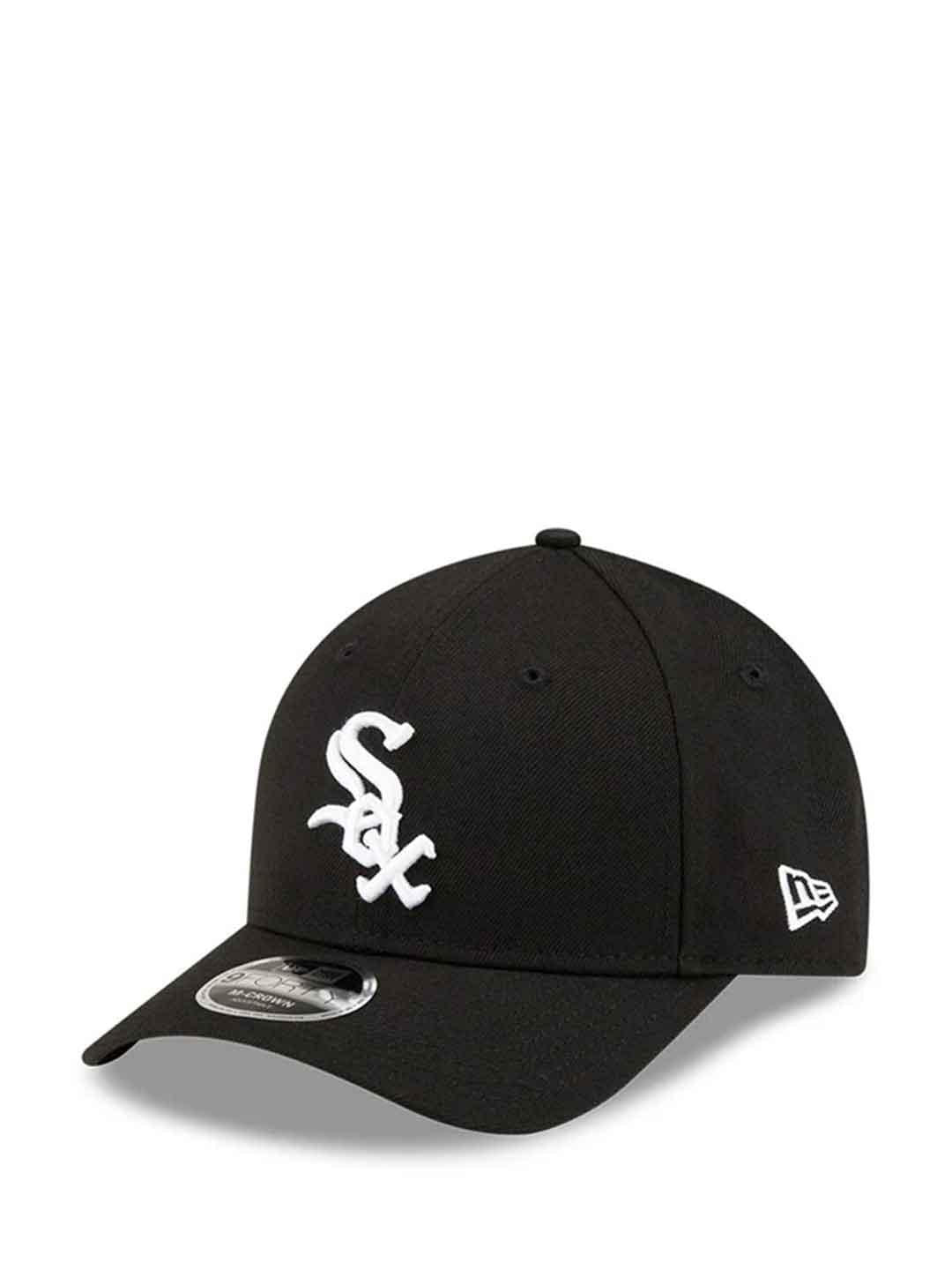 New Era 9Forty Sox cappello nero con logo bianco