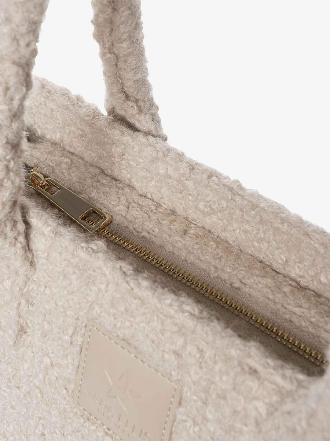 Marc Ellis Buby Curl L beige nero teddy