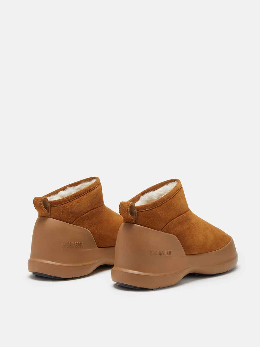 Moon Boot Mezzaluna Low stivale cuoio