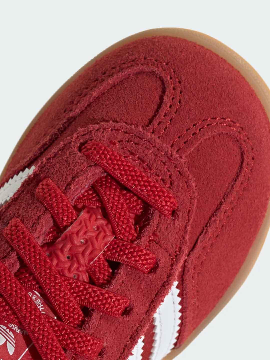 Adidas Gazelle Indoor CF sneakers kids rosso<BR/>