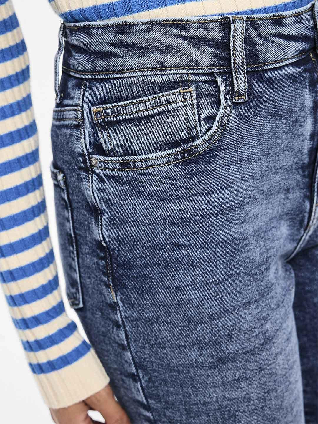 Pieces Kelly jeans blu