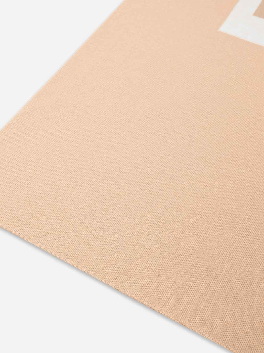Pinko sciarpa beige con logo lettering