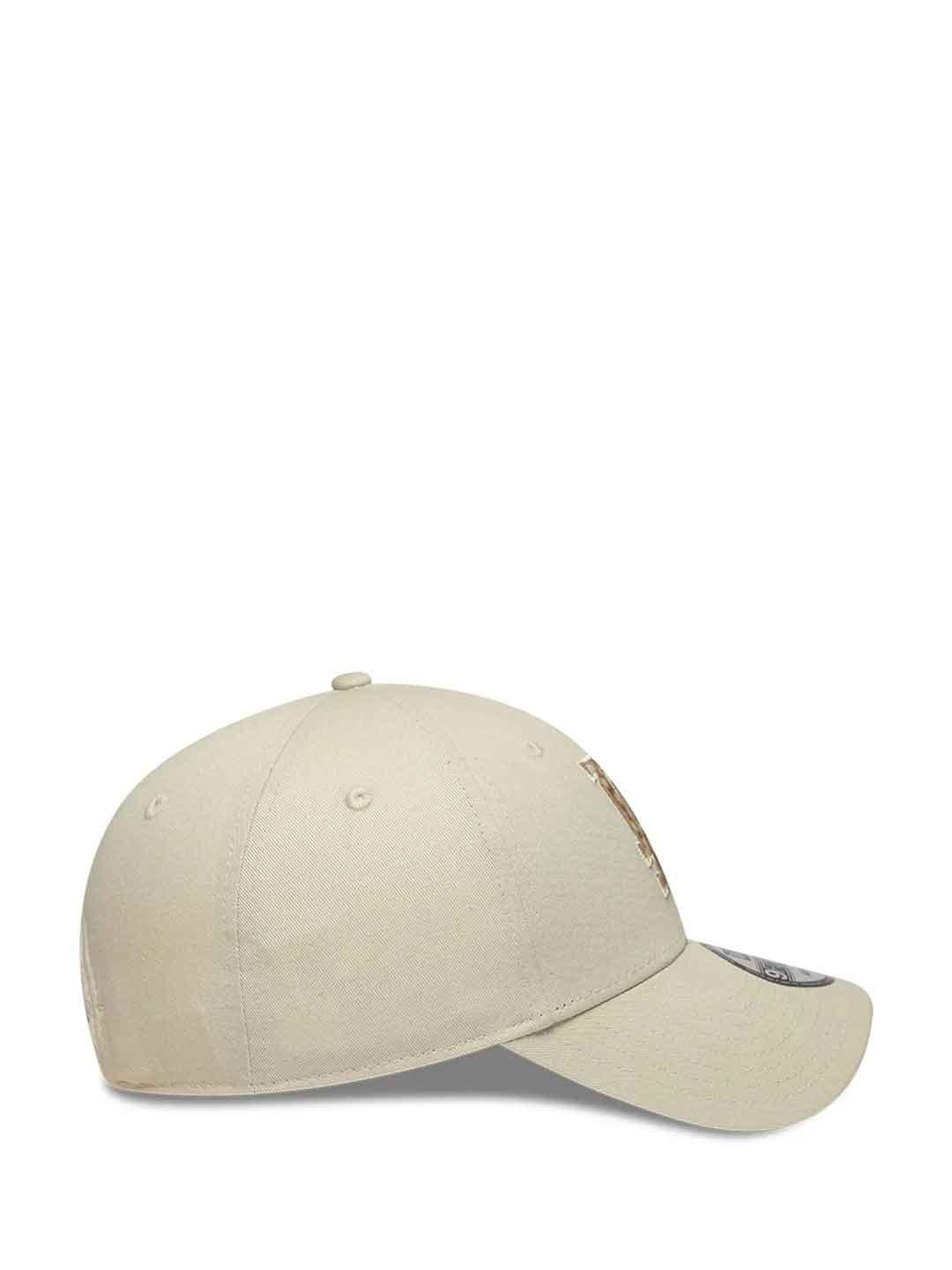 New Era 9Forty cappello beige con logo giraffa LA