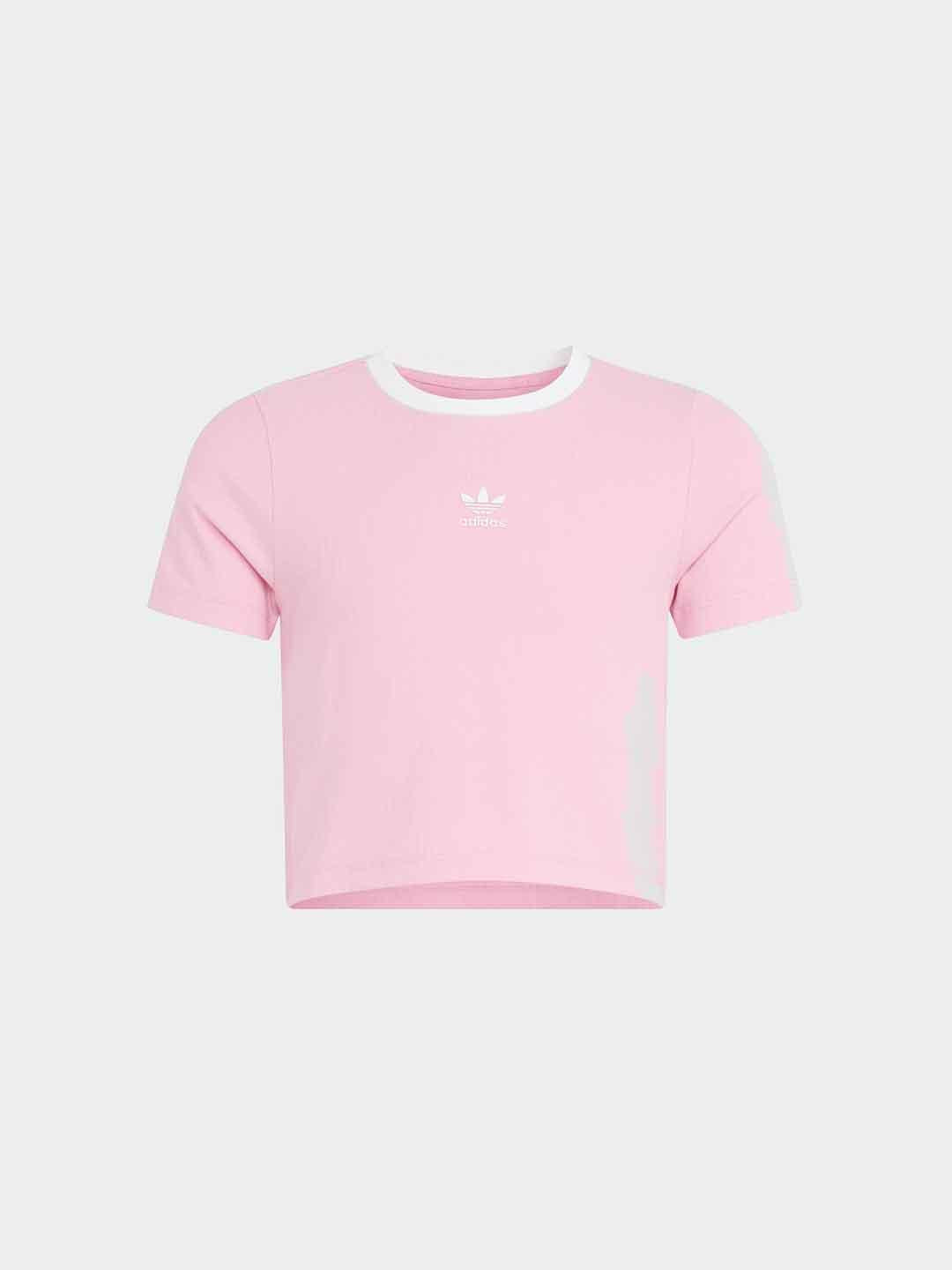 Adidas t-shirt kids rosa a coste