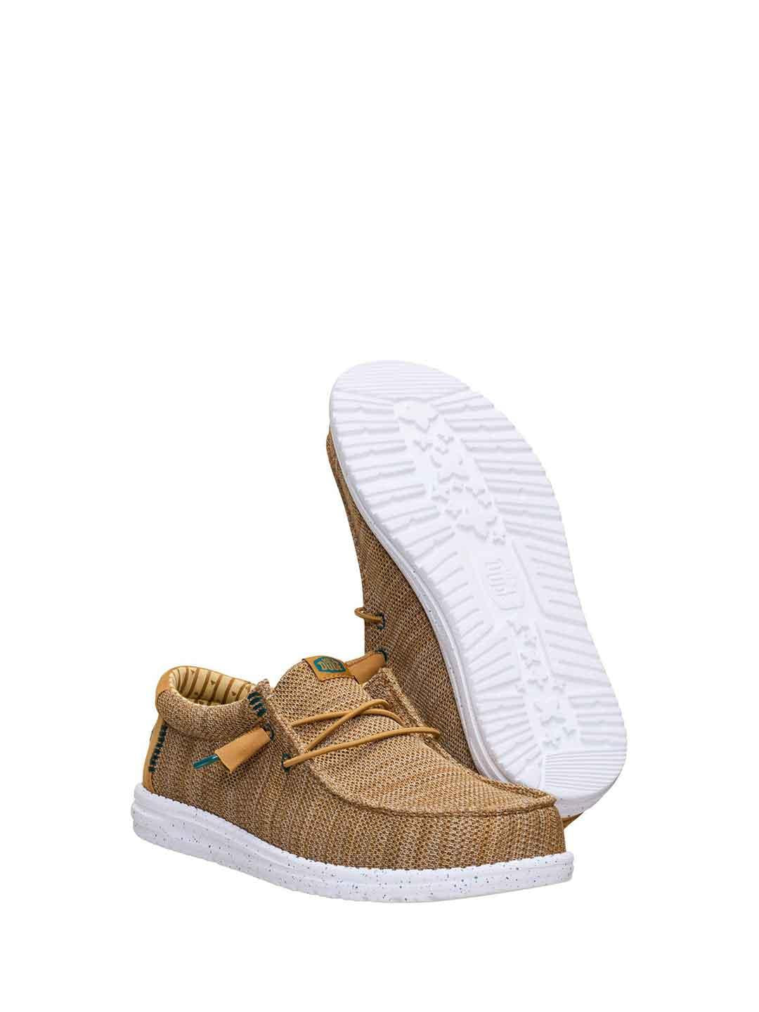 Hey Dude Wally sneakers cuoio