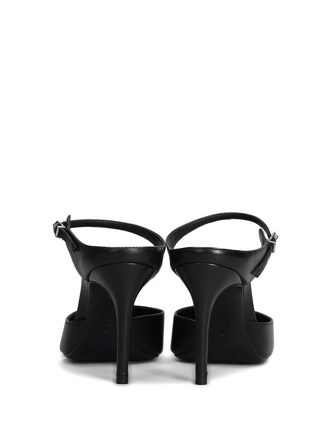 Schutz Mules Laura decolletè nero