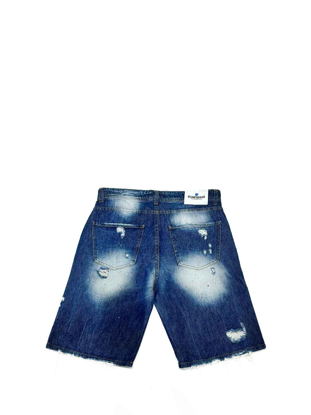 Cianotic bermuda blu jeans