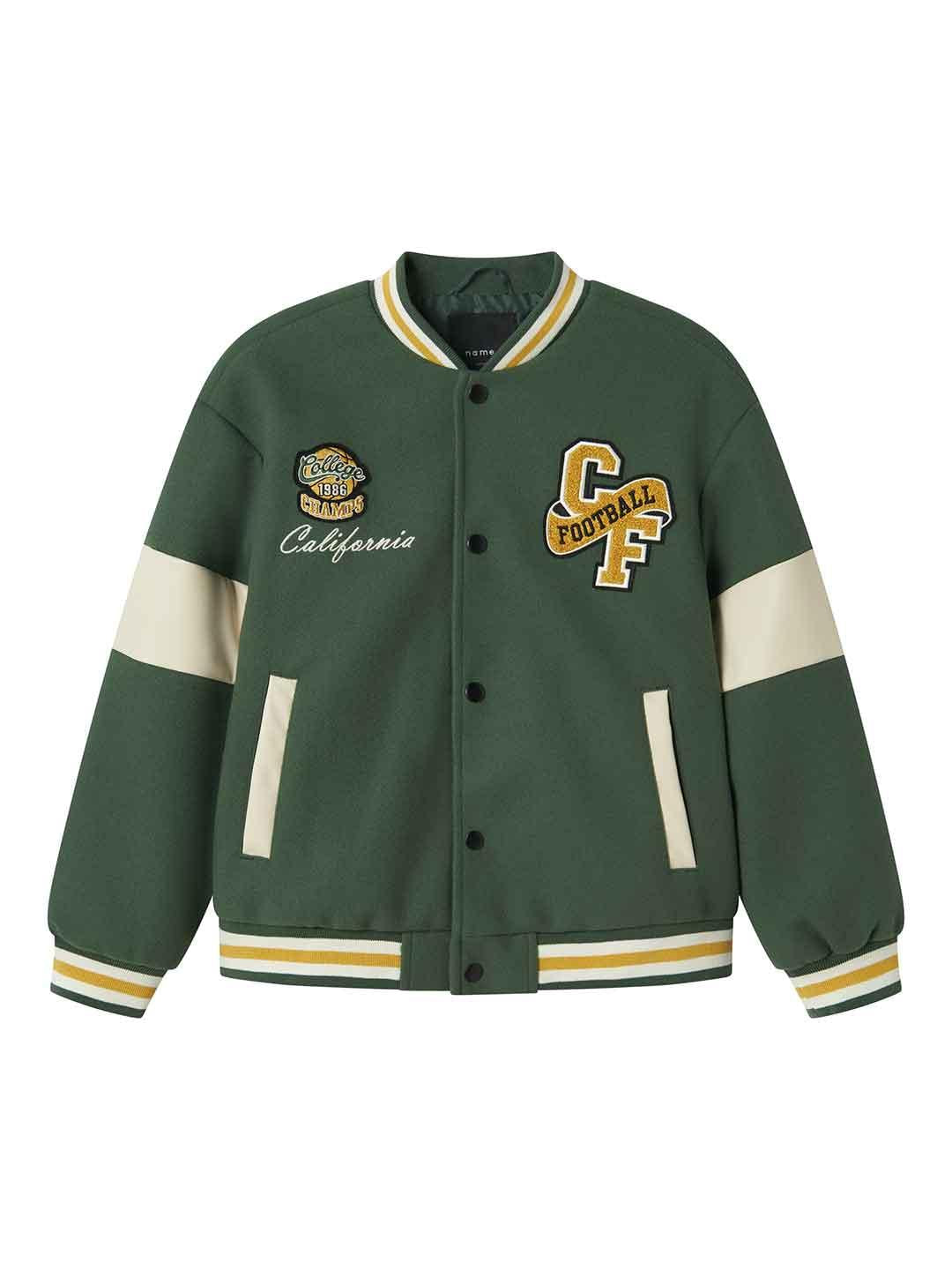Name It giubbino kids verde collegiale